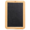 Ardoise naturelle cadre en pin 18x26cm