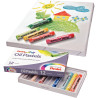 Boîte de 12 pastels à l'huile 8mm