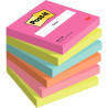 Paquet de 6 blocs notes de 100 feuilles Post-it 76 x 76 mm collection