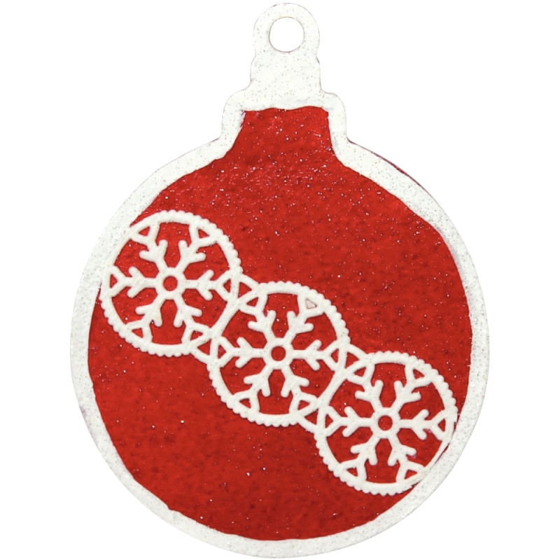 Lot de 80 décorations de Noël en bois assorties