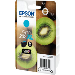 Epson KIWI / 202XL cartouche jet d'encre cyan haute capacité authentiq