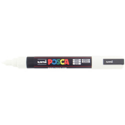 Marqueur Posca pointe moyenne ogive blanc