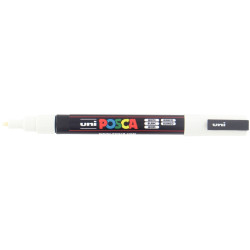 Marqueur Posca pointe fine ogive blanc