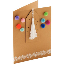 Paquet de 100 feuilles kraft 120g 210x297mm brun