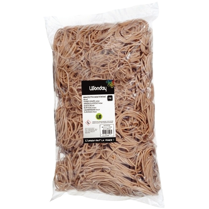 Boîte de 100g de bracelets blonds 40mm