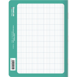 Cahier ardoise 48 pages CONQUERANT, 17x22 cm, seyès 90g