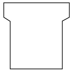 Paquet de 100 fiches planning indice 1,5 blanc