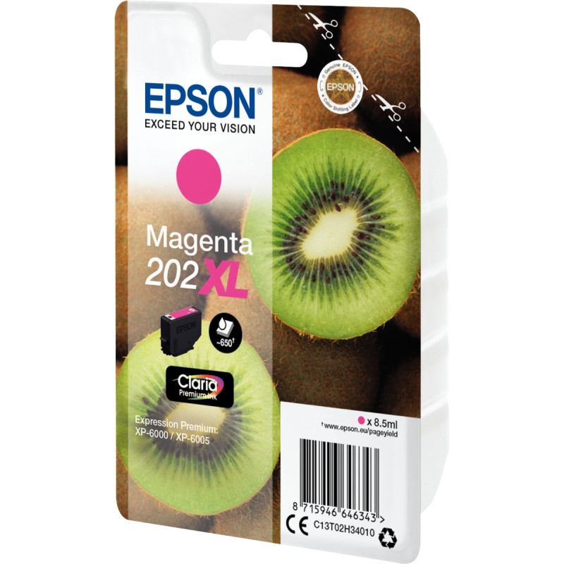 Epson KIWI / 202XL cartouche jet d'encre magenta haute capacité authen