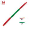 Boite de 24 fiches d'activités pour POP tubes 56691