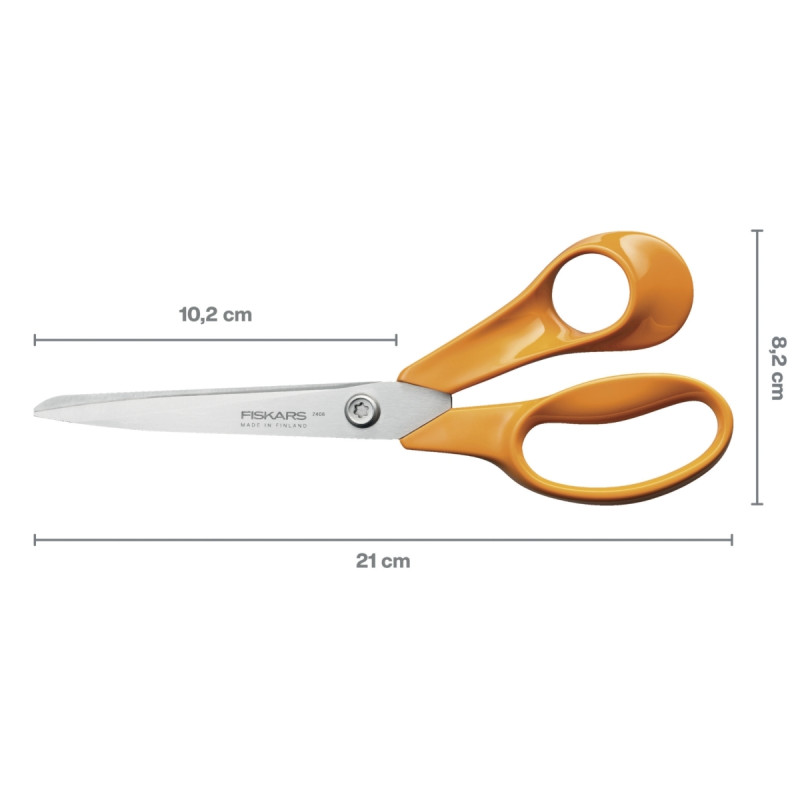 Ciseaux FISKARS universels droitiers 21cm