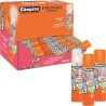 Pack de 96 bâtons de colle transparente Adhésive