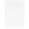 Feuillets mobiles 100 pages 90g, format A4, seyès blanc
