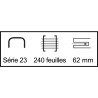 Agrafeuse forte 240 feuilles