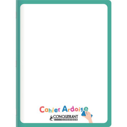Cahier ardoise 48 pages CONQUERANT, 24x32 cm, seyès 90g