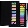 Trieur en polypropylène COLOR FRESH 12 compartiments, coloris noir