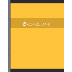 Cahier broché 192 pages CONQUERANT, format 17x22 cm, quadrillé 5x5, pa