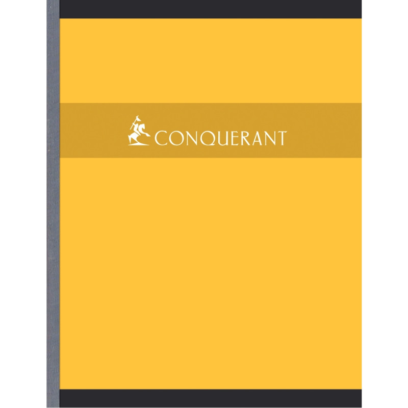Cahier broché 192 pages CONQUERANT, format 17x22 cm, quadrillé 5x5, pa
