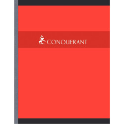 Cahier broché 192 pages CONQUERANT, format 17x22 cm, quadrillé 5x5, pa
