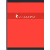 Cahier broché 192 pages CONQUERANT, format 17x22 cm, quadrillé 5x5, pa