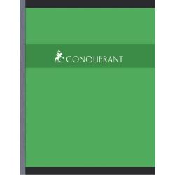 Cahier broché 192 pages CONQUERANT, format 17x22 cm, quadrillé 5x5, pa