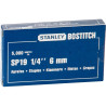 Boîte de 5 000 agrafes Bostitch SP 19 1/4