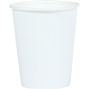 Sac de 50 gobelets en carton blanc 20cl