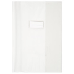 Paquet de 10 protège-cahiers en PVC 21/100ème, pour format A4, incolor