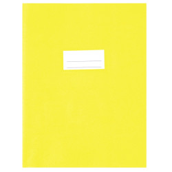 Paquet de 10 protège-cahiers grands rabats en PVC 22/100ème, pour form