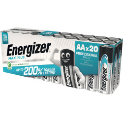 Blister 20 piles 1,5V Max Plus AA / LR06