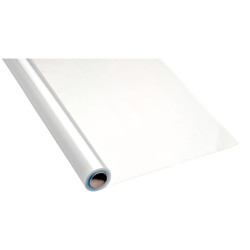 Rouleau plastique incolore en polypropylène, 5/100ème, format 10 x 0,7
