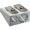 Taille-crayons métal. 2 usages