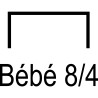 Boîte de 1 000 agrafes 8/4