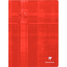 Piqûre 96 pages CLAIREFONTAINE, format 24x32 cm, seyès, papier 90g