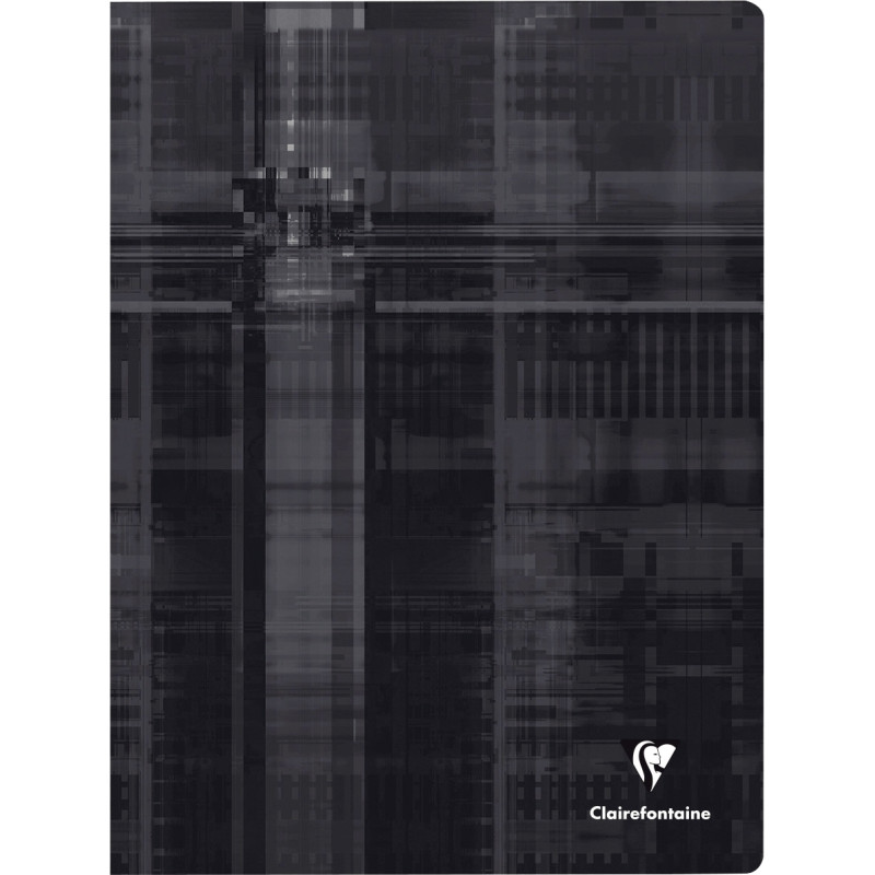 Piqûre 96 pages CLAIREFONTAINE, format 24x32 cm, seyès, papier 90g