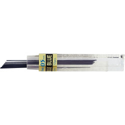 Étui de 12 mines Pentel 0,5mm bleu