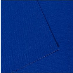 Paquet de 10 feuilles mi-teinte format 50x65cm outremer
