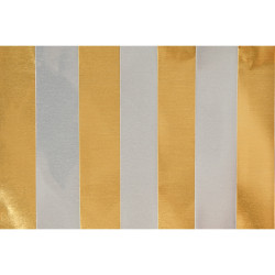 Pochette de 12 feuilles de métal à repousser en aluminium format 21 x