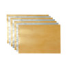 Pochette de 12 feuilles de métal à repousser en aluminium format 21 x