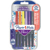 Pochette de 6 feutres Flair métallique