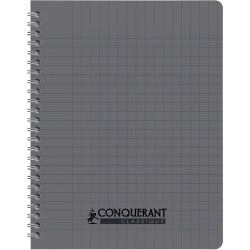 Reliure intégrale 180 pages CONQUERANT, A4, seyès, couverture polyprop