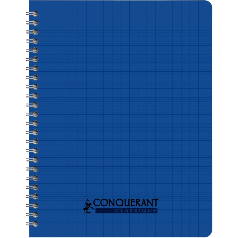 Reliure intégrale 180 pages CONQUERANT, A4, seyès, couverture polyprop