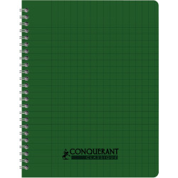 Reliure intégrale 180 pages CONQUERANT, A4, seyès, couverture polyprop