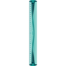 Blister règle plate 30cm incassable
