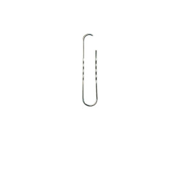 Boîte de 100 trombones 25mm bout chevron