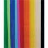 Rouleau de 30 feuilles de papier de soie 50 x 70 cm couleurs assorties