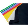 Rouleau de 30 feuilles de papier de soie 50 x 70 cm couleurs assorties