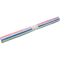 Rouleau de 30 feuilles de papier de soie 50 x 70 cm couleurs assorties
