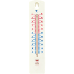 Thermomètre à alcool. Dimensions : 195x42 mm