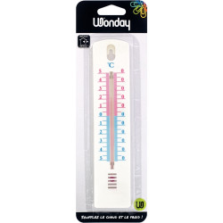 Thermomètre à alcool. Dimensions : 195x42 mm
