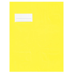 Paquet de 10 protège-cahiers en PVC 21/100ème, pour format 17x22 cm, j